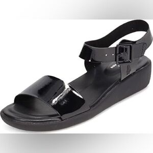 Hush Puppies Women's Brite Jells Quarter Strap Wedge Sandal